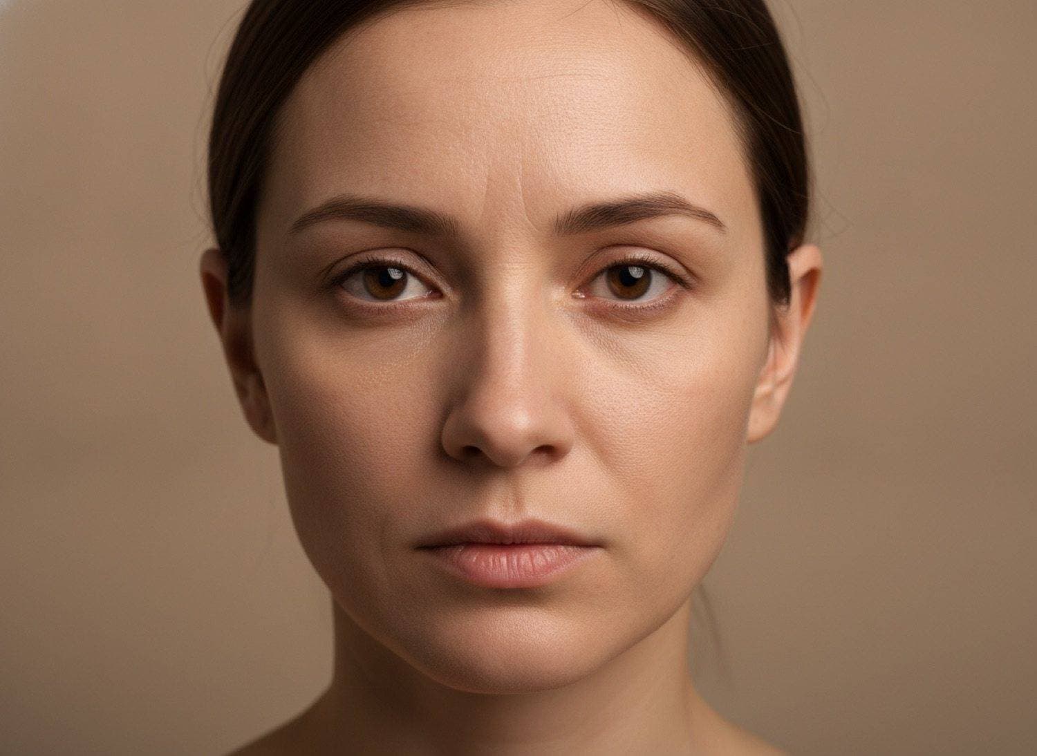 Before Dewy, luminous, lit-from-within glass skin at The Body Bar MD