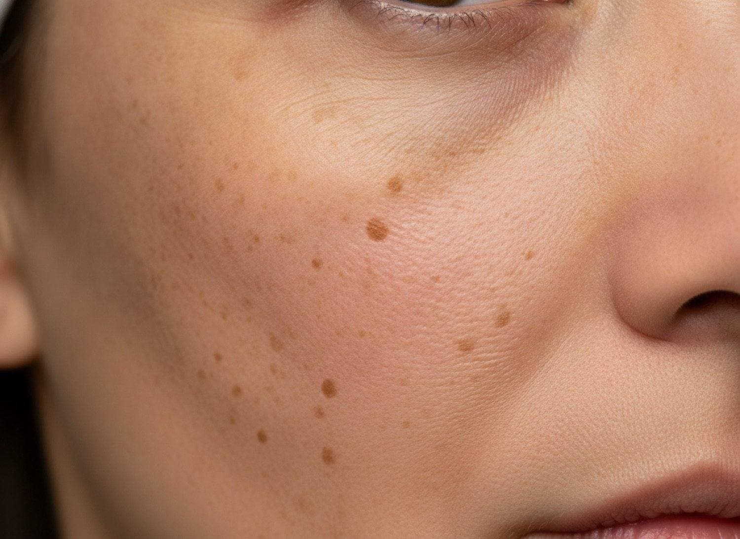 Before Faded sun spots and a more even, luminous tone at The Body Bar MD